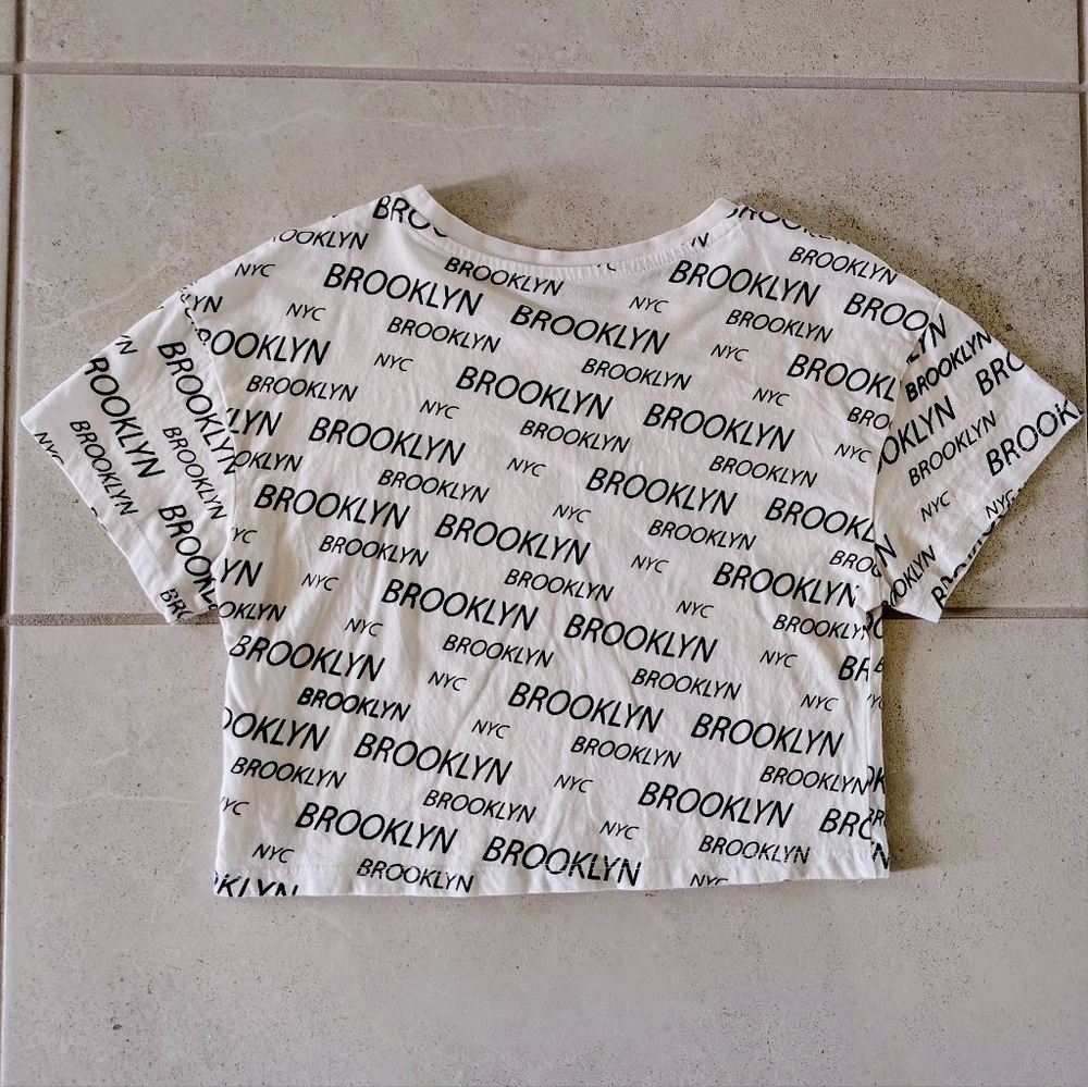 BROOKLYN NYC Crop Top (Irish Brand) - Picture 3 of 4